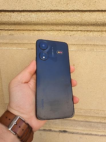 Honor X5b Plus, 64 GB, rəng - Qara, Zəmanət, Sensor, Barmaq izi