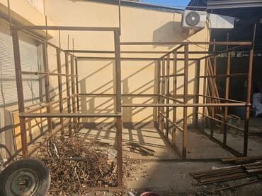 tor: Metal karkas konstruksiya - Material: qalın divarlı metal/profil — 2