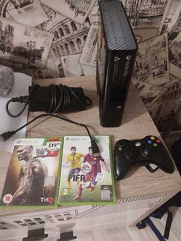 xbox 360 oyunu: Xbox 360 ( E seriyası )oyun seti Komplekt: - Xbox 360 konsolu ( E — 1