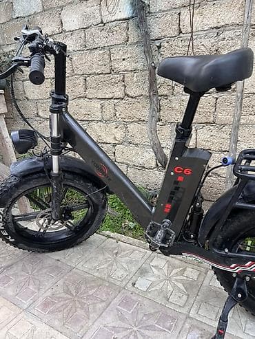 velolar: Elektrik velosiped 1000 watt mühərrik Maks suret 50 -55 km/s 1 — 2