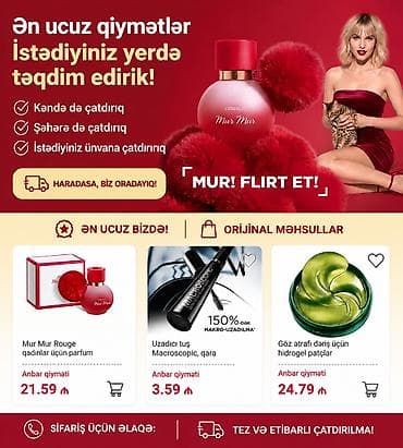 Faberlic orijinal kosmetika və ətirlər – “Mur Mur” seriyası və — 1
