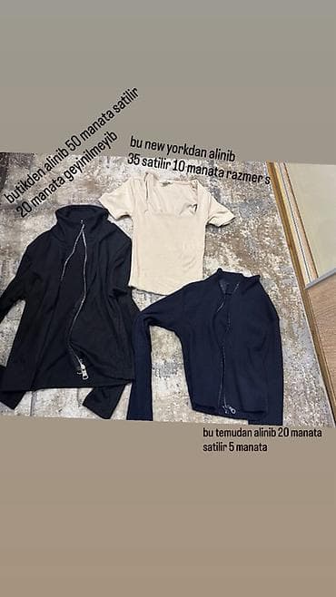 Cinslər: Cinslər, Bershka, S, rəng - Boz — 7