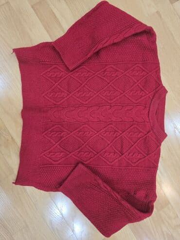 Мужская обувь: Кофта, Zara, L, цвет - Красный — 2