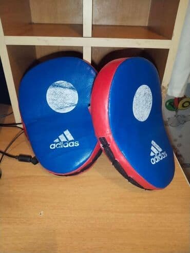 турник для дома купить в баку: Adidas fokus yastıqları (mitts) – cüt. - Rəng: mavi ön səth, qırmızı — 1