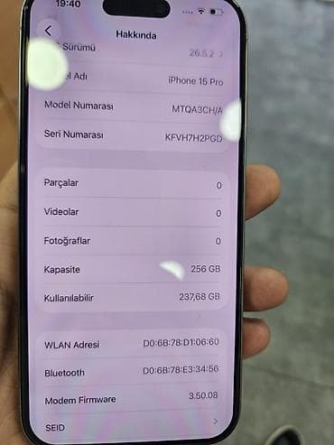 redmi magic 9: IPhone 15 Pro, 256 GB, Gümüşü — 7