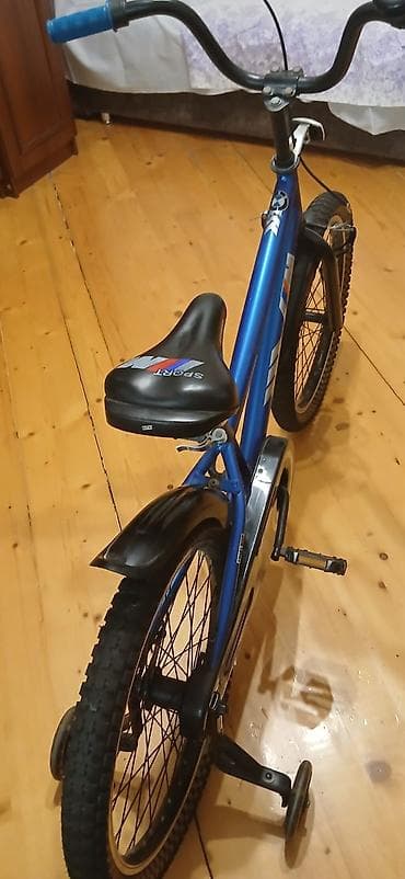 vesabetlər: Uşaq velosipedi – mavi rəng, BMX tərzində çərçivə Xüsusiyyətlər: - — 6