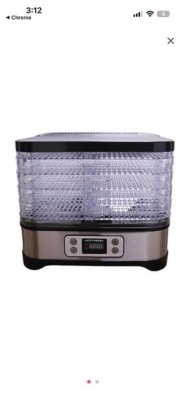 Meyvə və tərəvəz qurudan aparat Hoffmann, 5 bölməli, Yeni