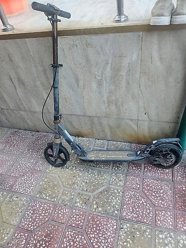 segway 100: Şəhər tipli mexaniki skuter - Böyük təkərlər: ön tərəfdə iri ölçülü — 1