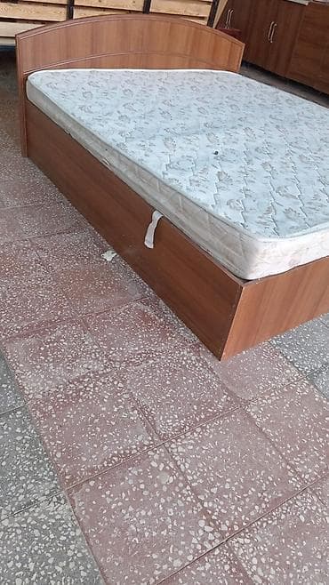 konforto mebel: İkinəfərlik çarpayı, Matras ilə, Siyirməsiz — 6