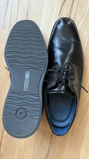 Туфли: Новые мужские классические туфли ЕССО натуральная кожа размер 44—150 — 2