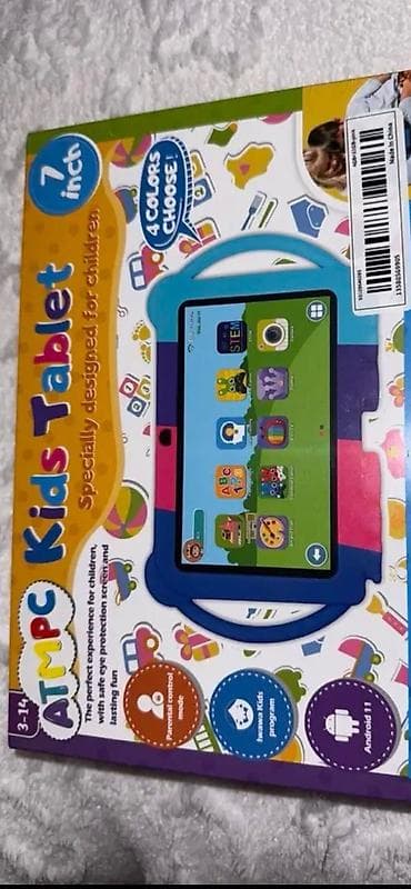 iphona 7: Uşaq planşeti – ATMP Kids Tablet, 7 düym Xüsusiyyətlər: - Ekran: 7 — 2
