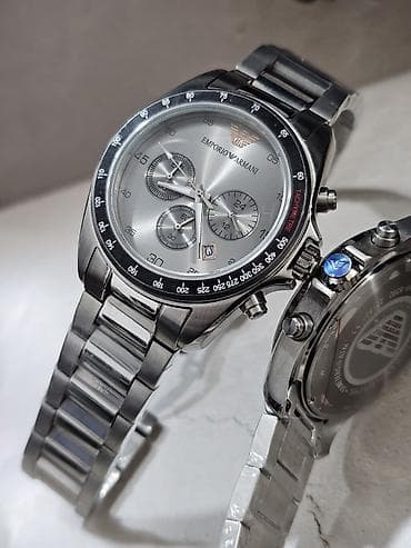 Наручные часы: Новый, Наручные часы, Emporio Armani, цвет - Серебристый — 2