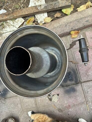 купить бу самовар на дровах: Новый Дровяной Самовар, 5 л, Платная доставка — 11