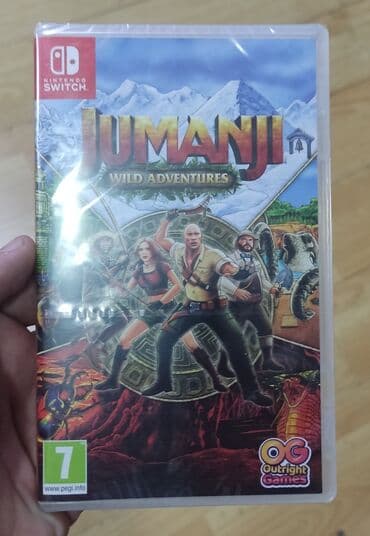 poye sviç: Nintendo switch üçün jumanji wild adventures oyun diski, tam yeni — 1