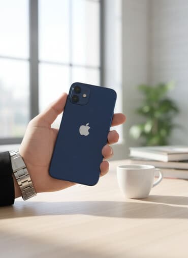 dubay iphon: IPhone 12, Mavi, Face ID — 4