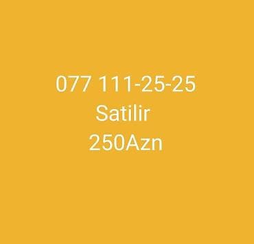 xiaomi mi11 t: Xüsusi mobil nömrə satılır: 077 111-25-25 - Yadda qalan, asan həqiqi — 1