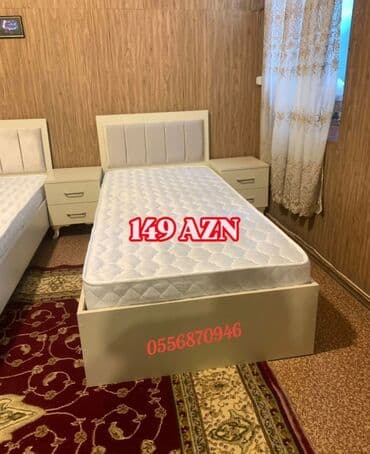 doşəmə taxtası: Yeni, Təknəfərlik çarpayı, Bazasız, Matras ilə, Siyirməsiz, Azərbaycan — 5