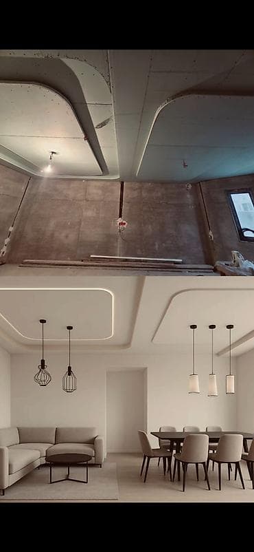 Автоуслуги: Xidmət: Gipsokarton tavan və LED işıqlandırma dizaynı Təsvir: - — 3