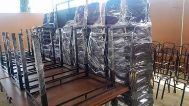 mətbəxt stol: Qonaq otağı üçün, Yeni, Qatlanmayan, rəng - Sarı Stul — 1