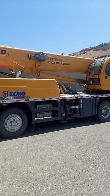 xcmg: XCMG - QY25K5D. Hal-hazırda icarədə işlək vəziyyətdədir. ( Alıcı — 10