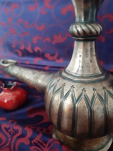 qedimi kinolar: Qedimi mis çiraq 1848 il. Mis — 3