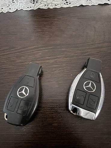 mersedes açarı: Mercedes-Benz 3 düyməli uzaqdan idarəetmə açarı üçün korpus və düymə paneli, Analoq — 1