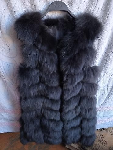 Личные вещи: Жилет, Zara, M, цвет - Черный — 1