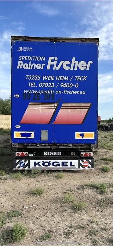 lalafo elektrikli scooter: Pərdəli yarımqoşqu – Kögel, Ili 2008 her bir weyi iwlekdi dingil var — 6