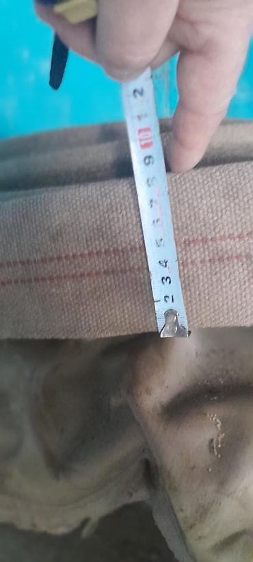 şlang: Yanğın şlanqı – kətan/kanvas tipli - Material: qalın, toxunmuş kətan — 4