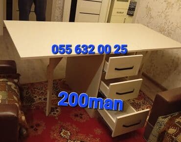 endirimde olan mebeller: Yeni, Kvadrat masa, 4 stul, Açılmayan, Stullar ilə, Dəri, Azərbaycan — 4