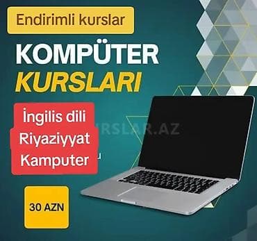 Услуги по строительству и ремонту: Endirimli kurslar — sizin unvan da gəlib öyrədə biləril Tədris — 1