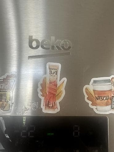 hoffmann soyuducu: 2 qapılı Beko Soyuducu Satılır, rəng - Gümüşü — 1