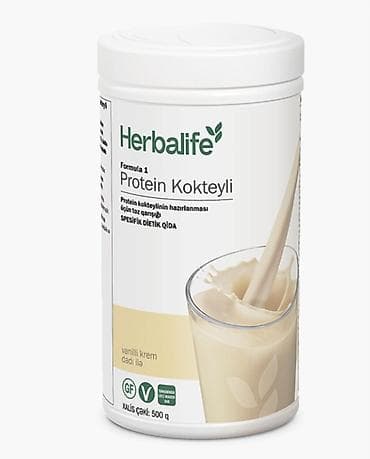 ariq: Herbalife Nutrition məhsul dəsti 1) Formula 1 Protein Kokteyli – 500 — 4