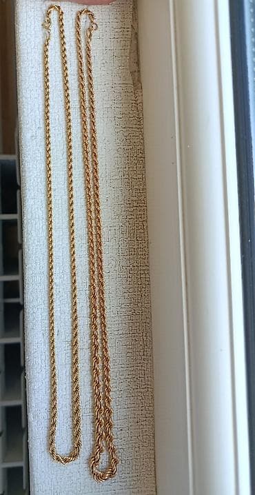 gizil sep: Original zavod rus qızılı 583pr 2ədəd tros 1ci 18.8qr 3500 AZN — 2