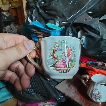 versace servis: Məhsul: Qədimi dekorativ qab-qacaq və biblio seti Təsvir: - Porcelan — 3