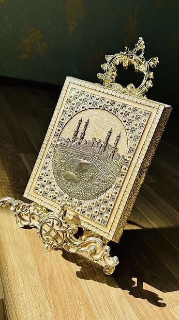 dekorativ esyalar: 099-597-75-75 Qızılı naxışlı, qapaqlı dekorativ qutu/medeniyyət — 1