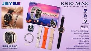 Saat dəstləri: Kateqoriya: Smart saatlar Brend: No Brand Model: combo KS10 Max — 1