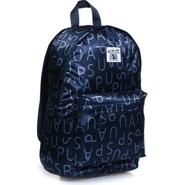 Giryalar: USPA naxışlı bel çantası (ryukzak) - Rəng: tünd göy/qaraya yaxın, boz — 7