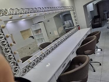 продажа зеркал: SALON GÜZGÜSÜ SATİLİR.ÖLÇÜ-3.60X1.20.MEBELNİDİ.TEKCE GÜZGÜDÜ.STOL VE — 1