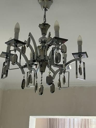Çılçıraq, 8 lampa, Metal