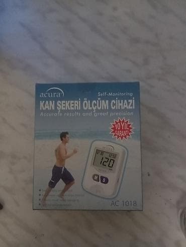 Acura AC1018 qan şəkəri ölçüm cihazı teze yeni bagli karopkada - — 2