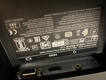 ipad 14 pro: Lenovo 22" monitor - Ekran ölçüsü: 22 düym, geniş ekran - Girişlər — 2