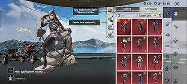 dəsti: PUBG Mobile hesabı – zəngin kosmetik kolleksiya - Platforma: PUBG — 2