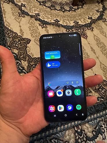 samsung ekran: Samsung Galaxy A24 4G, rəng - Qara, İki sim kartlı — 3