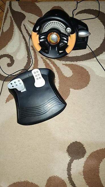 Oyun Sükanı Genius Speed Wheel 3 MT sükan və pedallar dəsti TORMUZ
