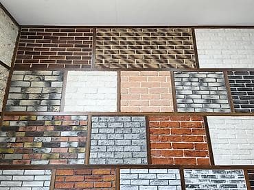 Kərpic fakturalı dekorativ divar panelləri – geniş seçim • Material