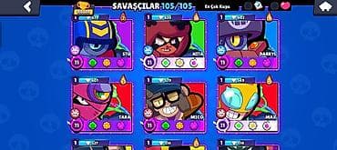 puding it: Brawl Stars hesabı – yüksək səviyyəli, tam dolu profil - Kupa yolu — 10