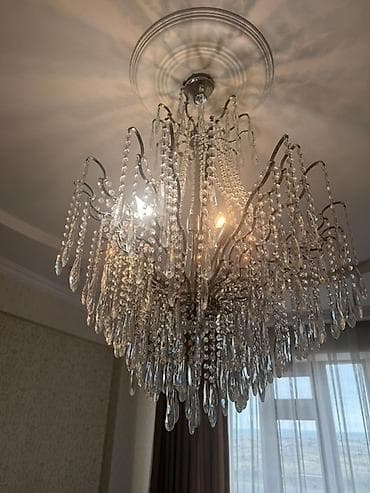 boncuk seti: Çılçıraq, 10 və daha çox lampa, Metal — 2