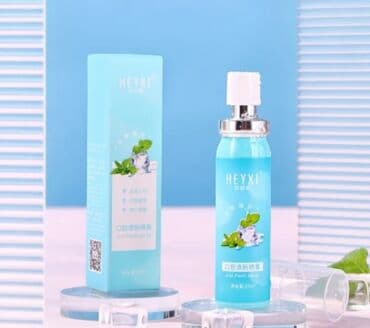 Qoruyucu plyonka və şüşələr: HEYXI ağız spreyi – nanə təravətli nəfəs üçün. Kompakt, çanta və cib — 1