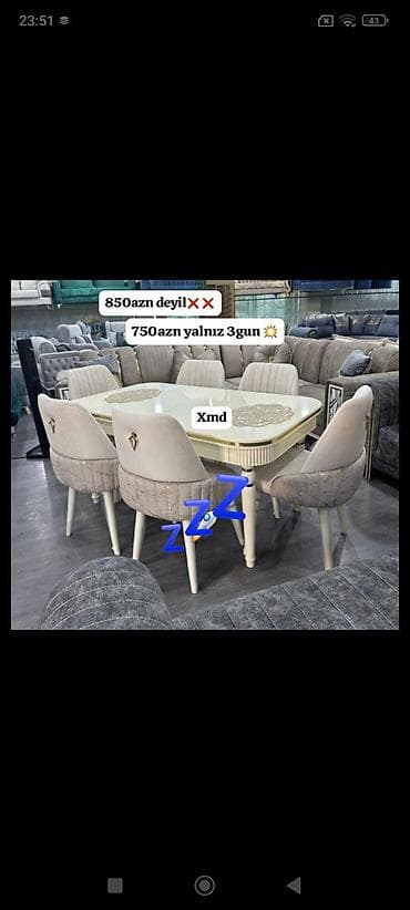 işlenmiş stol stullar: Masa desdi — 1